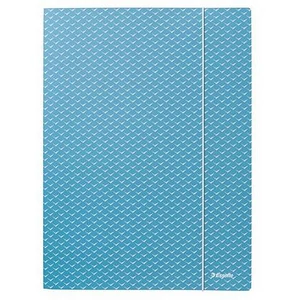 Gumis mappa A4 Esselte karton, Colour`Breeze, kék E628492