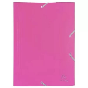 Gumis mappa A4 exacompta ECO maxi rózsaszín