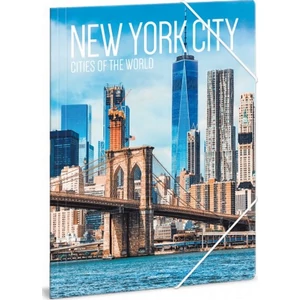 Gumis mappa A4 New York 20' Cities-New York - Ars Una kollekció 50210428 prémium, gumis dosszié