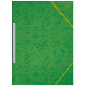 Gumis mappa A/4 zöld prespán mintás OfficeArt