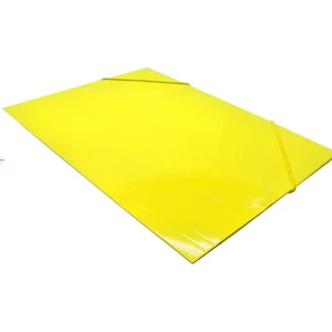 gumis mappa A4 karton 300g fényes sárga BlueRing 300gr.