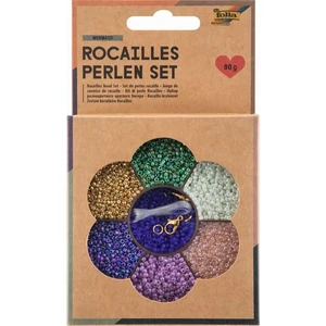 Gyöngyfűző szett Folia 90g SELLŐ (3x1m nylon szál, 3 kapocs)