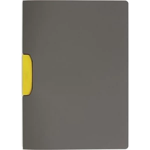 Gyorsfűző klipes A4 Durable sárga DB230403