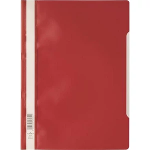 Gyorsfűző PP A4 Economy DURABLE, piros DB257303