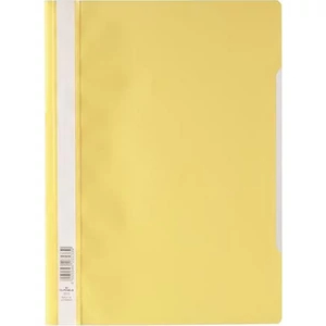 Gyorsfűző PP A4 Economy DURABLE, sárga DB257304