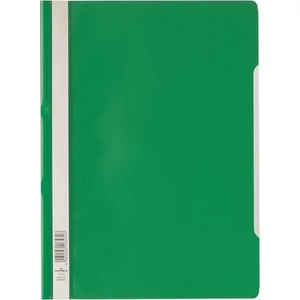 Gyorsfűző PP A4 Economy DURABLE, zöld DB257305