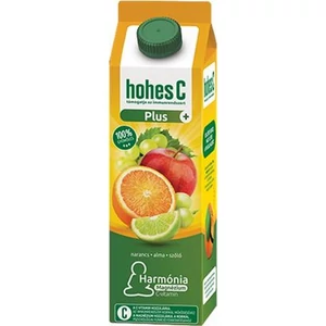 Gyümölcslé 100% 1l HOHES C narancs-alma-szőlő-lime KHIH07