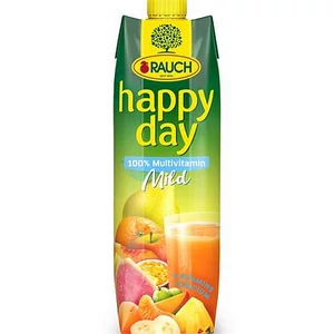 Gyümölcslé 100% 1l RAUCH Happy day multivitamin mild