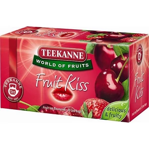 Tea TEEKANNE gyümölcstea Fruit Kiss eper-meggy 20x2,5g KHK320
