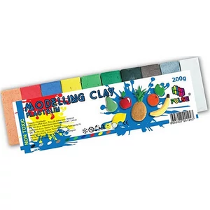 Gyurma színesPulse 10színű 200g-os Iskolaszerek Pulse 00342/220124