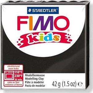 Gyurma 42 g Fimo égethető Kids fekete FM80309
