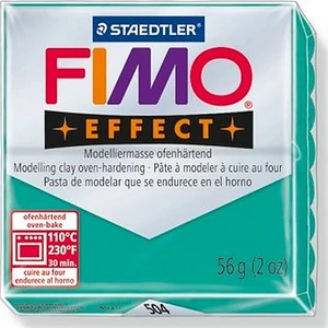 Gyurma 56 g Fimo égethető Effect áttetsző zöld FM8020504