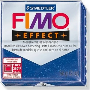 Gyurma 56 g Fimo égethető Effect csillámos kék FM8020302