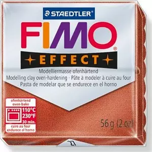 Gyurma 56 g Fimo égethető Effect metál vörösréz