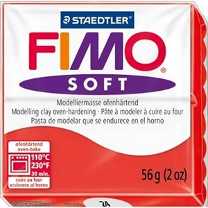 Gyurma 56 g Fimo égethető Soft indián piros FM802024