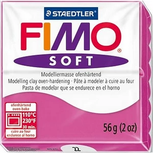 Gyurma 56 g Fimo égethető Soft málna FM802022
