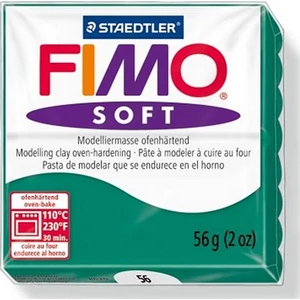 Gyurma 56 g Fimo égethető Soft smaragdzöld FM802056
