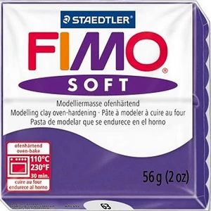 Gyurma 56 g Fimo égethető Soft szilva FM802063