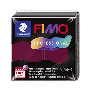 Gyurma 57g Fimo égethető, Professional, bordeaux 
