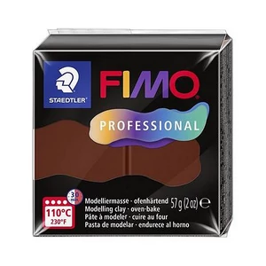 Gyurma 57g Fimo égethető, Professional, csokoládé