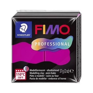 Gyurma 57g Fimo égethető, Professional, magenta