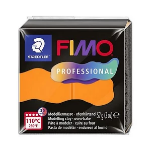 Gyurma 57g Fimo égethető, Professional, narancs
