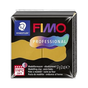 Gyurma 57g Fimo égethető, Professional, okker 