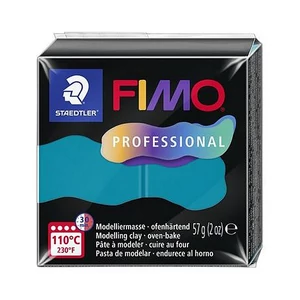 Gyurma 57g Fimo égethető, Professional, petrol
