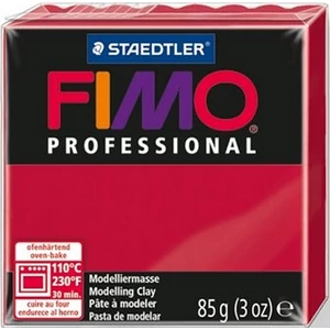 Gyurma 85 g Fimo égethető Professional kármin FM800429