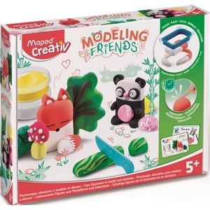 Gyurma készlet Maped levegőre száradó, MAPED CREATIV, Modelin Friends Cute cukiság