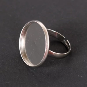 Gyűrű alap 20mm rozsdamentes acél - 5 db