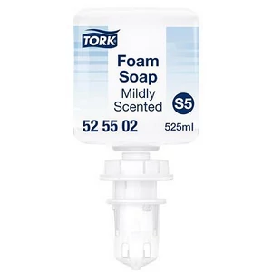 Habszappan 0,525 l S5 rendszer TORK MIni enyhén illatosított átlátszó