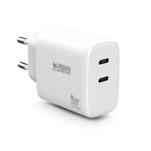 Hálózati töltő 2xUSB-C (20W+45W) URBAN FACTORY
