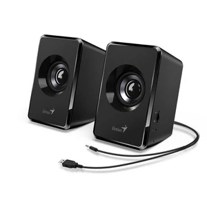 Hangszóró 2.0 3W USB táp GENIUS SP-U125 fekete