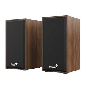 Hangszóró 2.0 6W USB táp fa burkolat GENIUS SP-HF180 barna