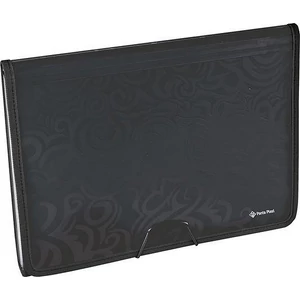 Harmonika mappa A4 Panta Plast TaiChi 6rekeszes PP műanyag gumis fekete PANTA PLAST 0410-0077-01