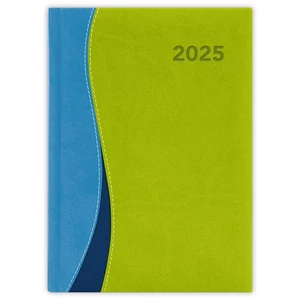 Határidőnapló A5 napi 2025 DubaiA5napikék-zöld Dayliner 2025-ös kollekció