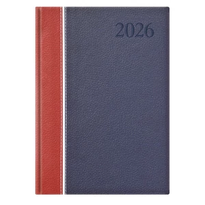 Határidőnapló Groovy 2026 G011 B5 Heti Bordó-Fehér-Kék Toptimer 2026 kollekció!