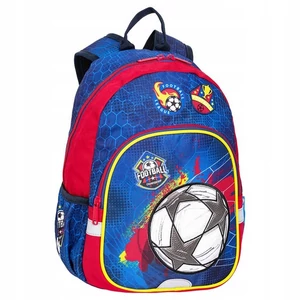 Hátizsák Hátizsák iskolatásk Toby Futball focis  28x38x19 cm ergonómikus
