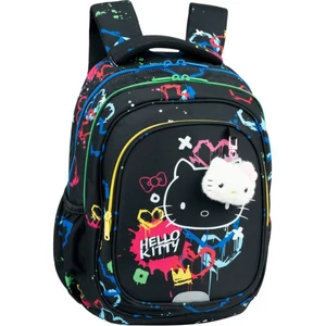 Hátizsák Jerry Hello Kitty '26 Neon Black, 15", PES 