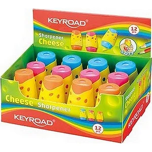 Hegyező 2lyukú Keyroad KR971159 Cheese tartályos Iskolaszezonos termék