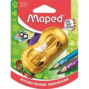 Hegyező kétlyukú Maped tartályos, Croc Croc Twist, hörcsög vegyes színek