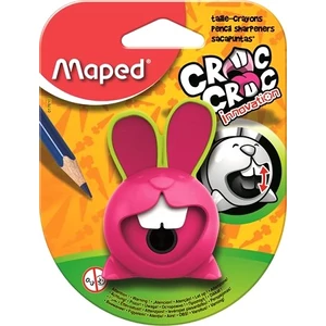 Hegyező 1lyukú Maped Croc Croc Innovation nyuszi tartályos Írószerek Maped 046012