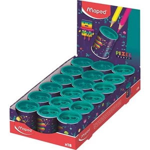 Hegyező kétlyukú Maped tartályos Pixel Party IMA044123