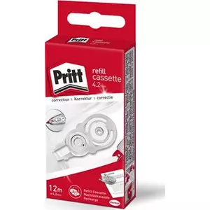 Hibajavító roller 4,2mm Pritt Refill utántöltő kazetta szalag4,2mmx12 Henkel 2120455/2137424 C