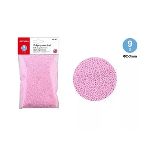 Hungarocel golyók rózsaszín 2-3mm 9g 25