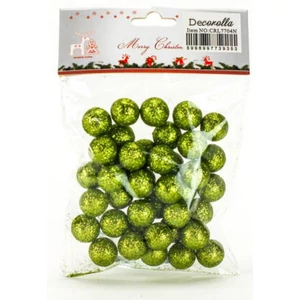 Hungarocell golyó nagy Hungarocell, csillámos zöld 2cm