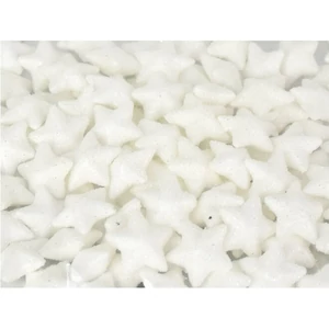 Hungarocell csillag kicsi Hungarocell, csillámos fehér 2cm