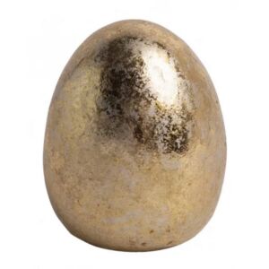 Húsvéti dekor tojás metál, 5,2x6cm 