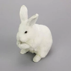 Nyuszi fehér premium 11cm